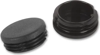 Produktbild von Rohrstopfen rund 40 mm schwarz VE 30 fix-o-moll