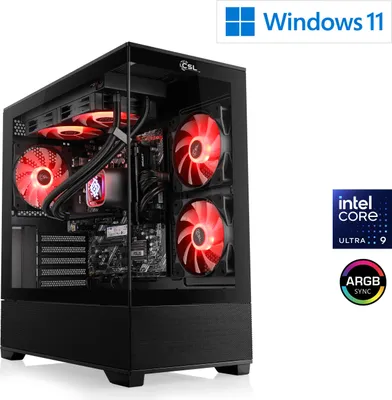 Produktbild von Gaming PC M13430H / Intel Core Ultra 9 285K, 24x 3700 MHz / Intel  / 32 Go DDR5 RAM / M.2 SSD 1000 GB - Windows 11 Home