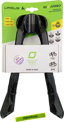 Produktbild von Fahrrad Doppelständer Ursus "Jumbo" für 26 Zoll - Schwarz inkl. maxxi4you Reflexband