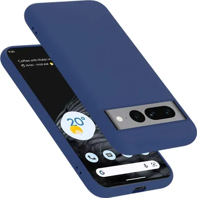Obrázek produktu pro Cadorabo kryt pro Google PIXEL 7 PRO silikonové pouzdro na mobilní telefon, odolné proti poškrábání a nárazům, ochranný kryt pro Google PIXEL 7 PRO
