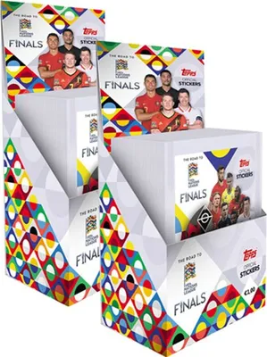Obrázek produktu pro Topps - Cesta do Ligy národů UEFA - Samolepka - 2 displeje (100 kusů)