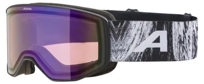 Produktbild von ALPINA Venet Q Skibrille mit 100 % UV Schutz Gr. M schwarz