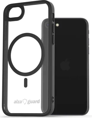 Produktbild von AlzaGuard Clear TPU Case Kompatibel mit Magsafe pro iPhone 7 / 8 / SE 2020 / SE 2022 černé