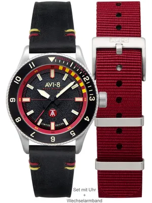 Produktbild von AVI-8 AV-4103-01 Tuskegee Airmen Limited Edition Herrenuhr