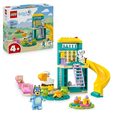 Image de LEGO Bluey 11201 Bluey et Chloé au terrain de jeux - Jeu de construction pour les enfants de 4 ans - Animaux