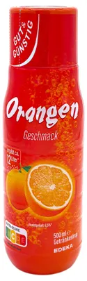 Produktbild von Gut & Günstig Sirup Orange 500 ml