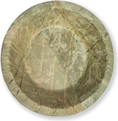 Produktbild von Schale aus Salblatt, Durchmesser 16,5 cm, Höhe 3,5 cm, 400 ml, 20 Stück.