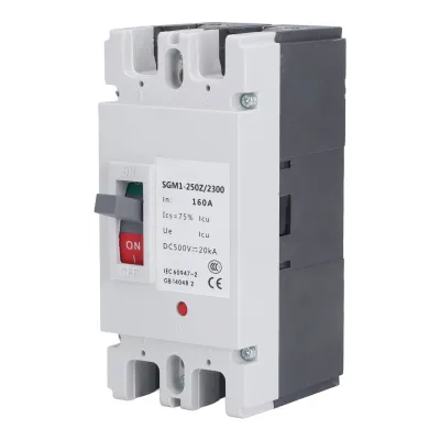 Zdjęcie produktu dla Wyłącznik prądu stałego, wyłącznik prądu stałego 2P, wyłącznik w obudowie formowanej, wyłącznik miniaturowy, wyłącznik energii słonecznej, wyłącznik automatyczny