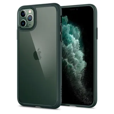 Obrázek produktu pro Spigen ACS00417, Obal, Apple, iPhone 11 Pro, 16,5 cm (6.5"), Zelená, Průhledná