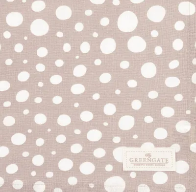 Produktbild von Greengate Neva Stoffserviette beige 40x40cm