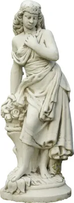 Produktbild von Schöne Frauenfigur Ägyptisch aus Steinguss perfekt für den Garten die Terrasse oder den Vorgarten ist Frostfest Witterungsbeständig und Neu 132cm  H, ST-301
