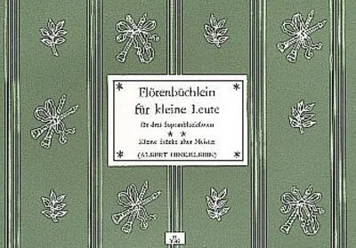 Produktbild von Flötenbüchlein für kleine Leutefür 3 Sopranblockflöten