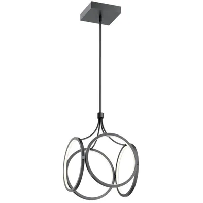 Produktbild von Elstead Ciri LED Hängeleuchte Mattes Schwarz
