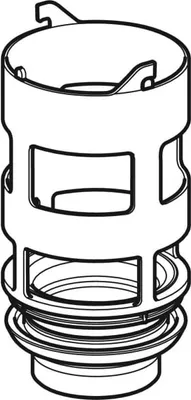 Produktbild von Geberit Bassin zu Geberit  Spülventil und Geberit  UP-Spk Typ Artline