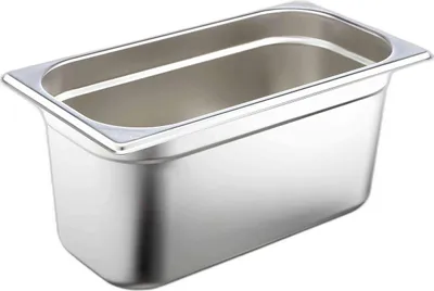 Productafbeelding van LACOR 66315Z GN-container, 1/3 formaat, 176 x 325 x 150 mm, roestvrij staal