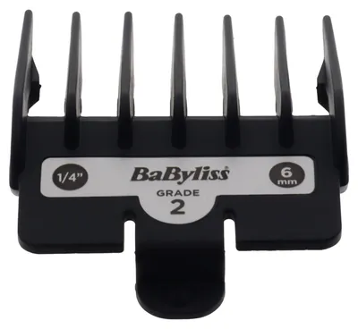 Zdjęcie produktu dla Grzebień BaByliss 2 AC313 6 mm 1/4 do maszynki do strzyżenia Men Super-X Metal E991E E992E E996E
