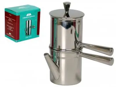 Immagine prodotto di ILSA Caffettiera Inox Napoletana Tazze 6