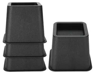 Imagen del producto de Elevador de muebles de 20 cm de altura - Regulable - Juego de 4 piezas - Duradero - Multifuncional - Adecuado para muebles - Elevador de muebles