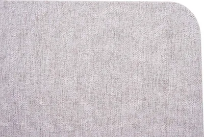 Produktbild von Akustik-Tischtrennwand HWC-G75, Büro-Sichtschutz Schreibtisch Pinnwand, doppelwandig Stoff/Textil  60x120cm grau
