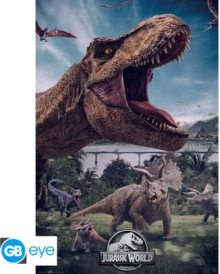 Produktbild von JURASSIC WORLD - Poster Maxi 91cmx51cm - World