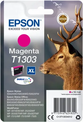 Immagine prodotto di Epson C13T13034022 Cartuccia Inchiostro Cervo XL Magenta