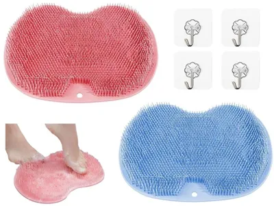 Immagine prodotto di Set di 2 cuscinetti in silicone antiscivolo per massaggio dei piedi