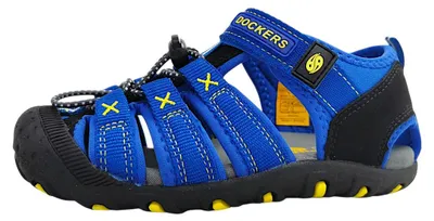 Imagen del producto de Dockers by Gerli: Sandalias azules para niños, estilo casual