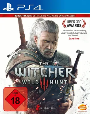 Produktbild von BANDAI NAMCO Entertainment The Witcher 3: Wild Hunt, PlayStation 4, M (Reif)