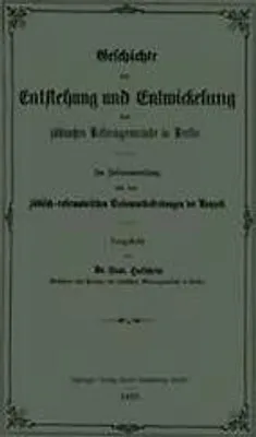 Immagine prodotto di Geschichte der Entstehung und Entwickelung der jüdischen Reformgemeinde in Berlin