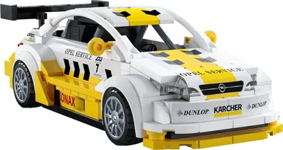 Produktbild von Cada Opel Astra V8 Coupe Maßstab 1:24 Konstruktionsspiel 285 Stücke Weiß  Kinder Weiß One Size