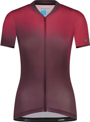 Produktbild von Shimano Woman's EVOLVE Avventura Short Sleeves Jersey, Matte Pink