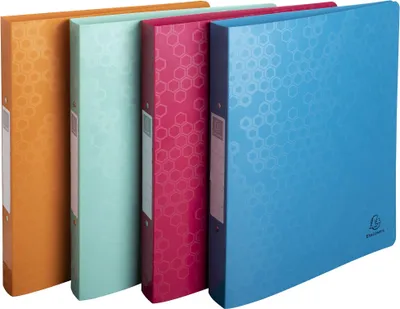 Produktbild von Exacompta Clairefontaine Maïa Ringbuch A4+ mit 2 Ringen, 30mm Rückenbreite, PP