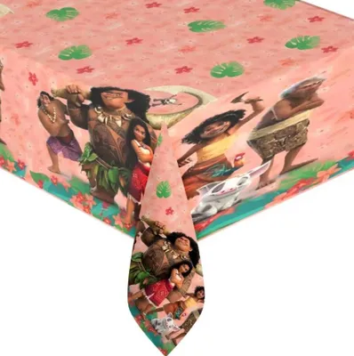Produktbild von VAIANA 2 Vaiana II Disney Geburtstagsparty-Tischdecke aus Folie, 120 x 180 cm
