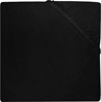 Produktbild von Jollein Spannbettlaken Jersey 40 x 80 cm Black