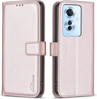 Produktbild von OPPO Reno11 F 5G Hülle - BINFEN Klapphülle - Roségold