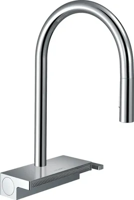Obrázek produktu pro Dřezová baterie AQUNO SELECT M81 DN 15, s výsuvnou sprchou, 3jet chrom chrom