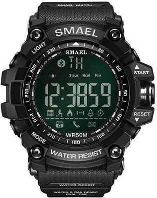 Produktbild von SMAEL EX-4011 Herren Sport Smartwatch Schwarz/Weiß KP4011