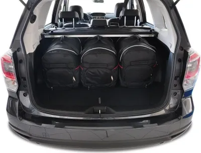 Obrázek produktu pro J&J Automotive | Sada 5ks cestovních tašek AERO pro SUBARU FORESTER 2012-2018