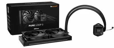 Produktbild von be quiet! PURE LOOP 3, All-in-One-Flüssigkeitskühler, 14 cm, Schwarz