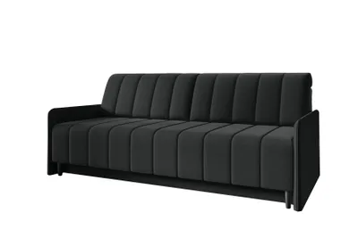 Produktbild von Schlafsofa KLARA, ausziehbare Polstercouch mit Schlaffunktion, Sofa mit Bettkasten, inklusive Kissen, Bonnell-Federkern, Trinity 16