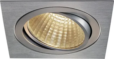 Produktbild von SLV LED Einbauleuchte Downlight alu eckig NEW TRIA 1 Set 29W 2500lm warmweiß 3000K 30° schwenkbar dimmbar