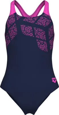 Image de G Arena Kikko Maillot De Bain Swim Pr Navy-Dark Lavanda Navy-Dark Lavanda 140