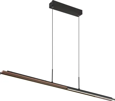 Produktbild von Globo Lighting Hängeleuchte Metall schwarz matt, LED