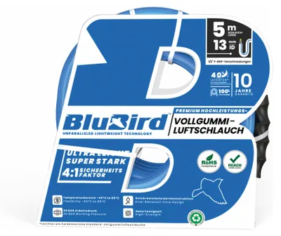 Produktbild von Riegler Werkstattschl.-Set »BluBird«, Sicherheitskupplung, Ø20x13, 5 m