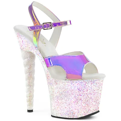 Obrázok produktu pre Dámske sandále UNICORN-711LG značky Pleaser, fialové EU 40, US 10