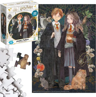 Zdjęcie produktu dla Puzzle "Harry Potter - Hermiona I Ron" Układanka 300 Elementów Czarodzieje 200499
