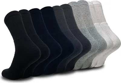 Produktbild von Skarpety sportowe Mężczyźni Kobiety Unisex 39-42 Wielokolorowe Mieszanka bawełny Oddychające skarpety tenisowe Skarpety robocze Skarpety robocze 10 par