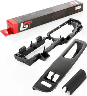 Produktbild von Reparaturset Türgriff Tastenfeld dreiteilig vorne links schwarz für VW BORA GOLF