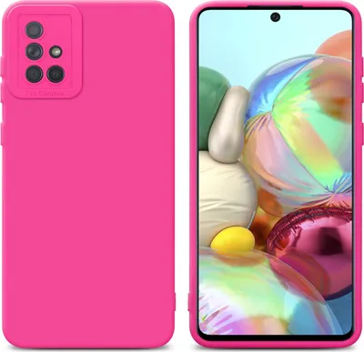 Obrázek produktu pro Cadorabo pouzdro pro Samsung Galaxy A71 4G Protective Cover in Pink TPU Silicone Case Cover