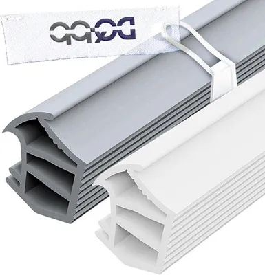 Produktbild von Tochtvrij Buitendeurisolatie - Weerbestendig TPE - 90 Meter lang - Wit isolatieband